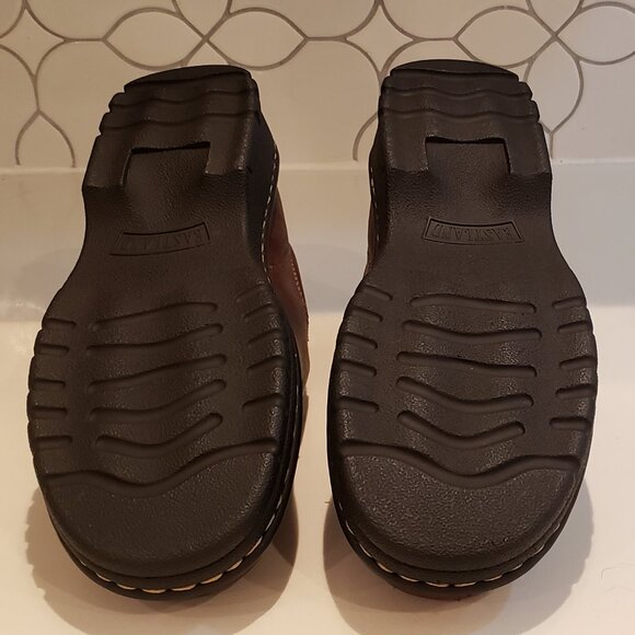 Eastland Syracuse Brown Leather Slip on Closed Toe Shoe - Picture 12 of 13